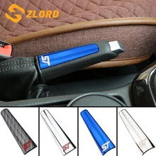 Автомобильные ручные тормозные накладки, ручки ручного тормоза, наклейки подходят для Ford Focus 2 3 4 MK2 MK3 MK4 2009-, аксессуары