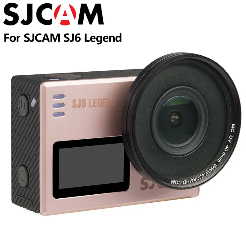 

Original SJCAM SJ6 Legend MC UV Lens 40.5mm Anti-Scratch Lens UV Filter Lens For SJCAM SJ6 Legend 4K Action Camera