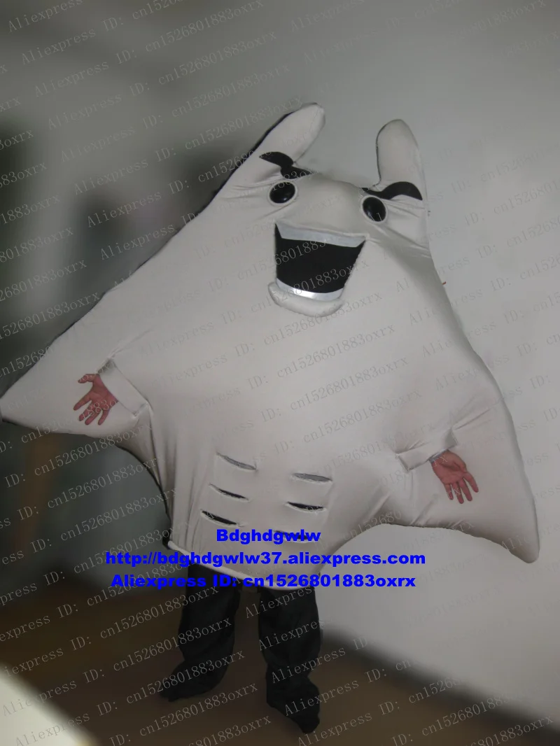 Manta Ray Devil Stingray Lionfish Kraken Isaac Mobula Mascot Costume Cartoon Character Brand Image Marry Nuptials zx866 | Тематическая