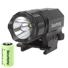 High QualityTacticle SecurityIng 600 Lumens R5 LED Tactical Gun Flashlight P05 with 3.0V 800mA CR2 Battery Outdoor/Household