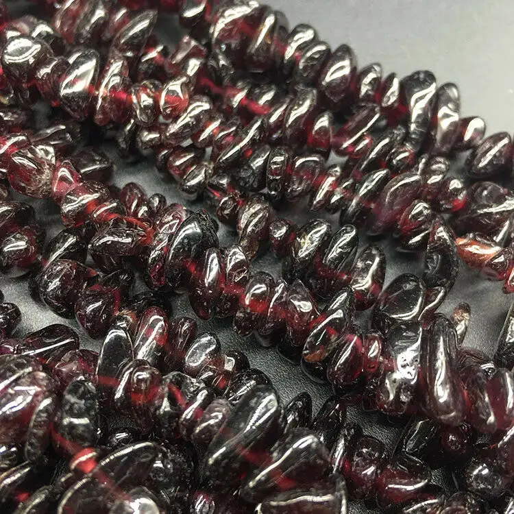 

1x Natural Garnet Freeform Chip Stone Craft Beads Gemstones for Jewellery Making DIY Material Stone Gravel Gemstones Natural