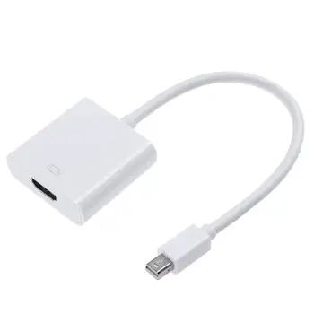 

Mini Displayport DP Male to HDMI Female Adapter Cable Wire Video Converter Adapter Cables Cord Line for Macbook Pro
