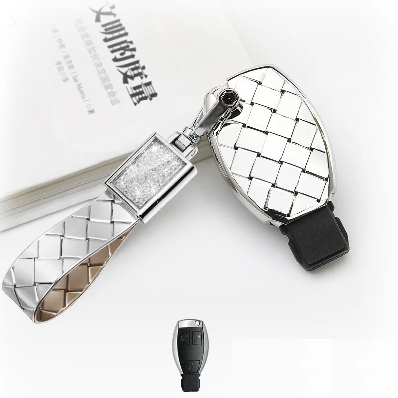

Car Key Case Cover For Mercedes Benz C Class c200l/GLC/GLA200 CLA E-class W205 GLC GLA GLK Accessories Key Shell Bag Protective