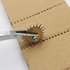 1PCS Leather Cloth Paper Overstitch Wheel Scanning line scribingDIY Sewing Leather Craft Tool Steel ToothType Scanning ► Photo 3/6