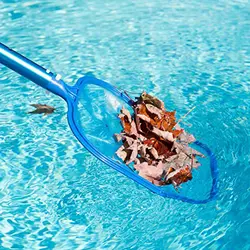 Простой в эксплуатации профессиональный глубокий мешок ПВХ грабли лист сетки сачок для чистки легкий плавательный бассейн аксессуары