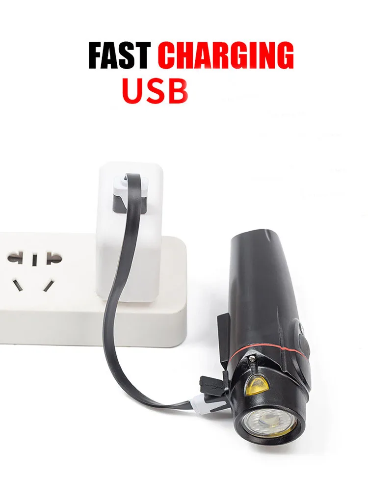 Cheap Bicycle Bright Lightusb Bicycle Light 2200mAh Battery Bicycle Light Waterproof Torch Bike Headlight 2