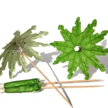 1000 шт. кокосовый зонтик, выбор украшения для коктейлей, гирлянды, свадебные коктейльные напитки, палочки для вечеринок, бумажный зонтик sn1894