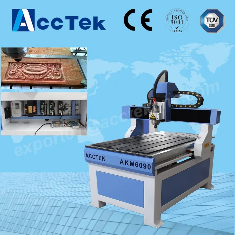 

NEW MACH4 Controller!!! AccTek business equipment AKM6090 for wood, MDF, acrylic, stone, aluminum/cnc router kit/cnc machine