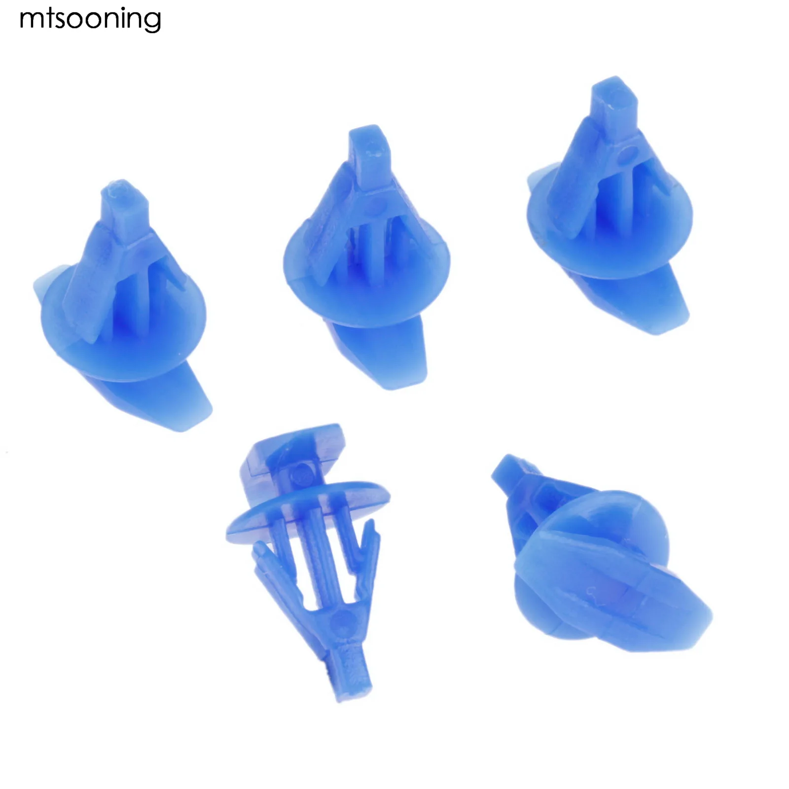 100Pcs Auto Fastener Clips Car Weatherstrip Retainer Clips New 7mm Universal for VW Hyundai Kia