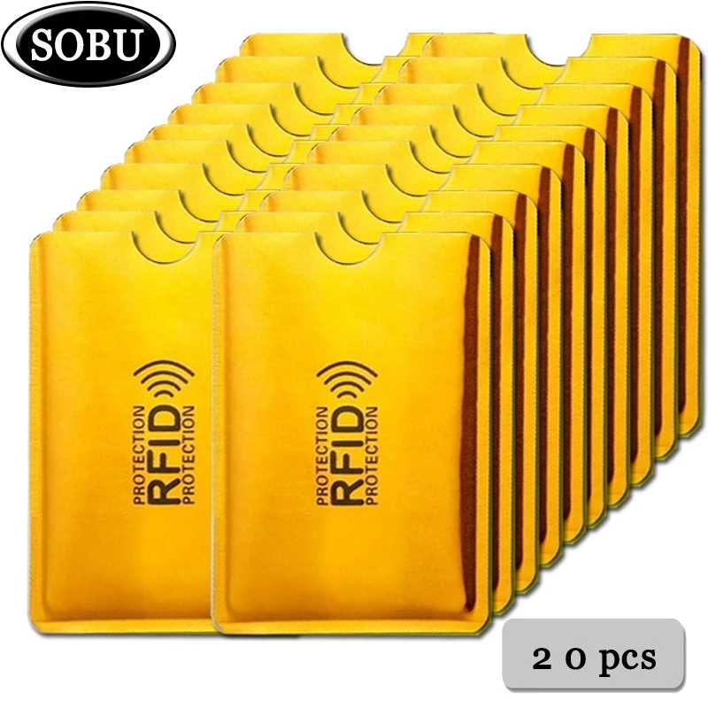 

Anti Rfid Card Holder NFC Blocking Reader Lock Id Bank Card Holder Student Cute ID Cards Wallet Passport Business Bancaire Case