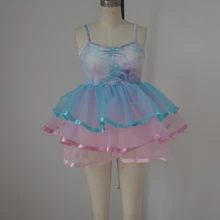 Распродажа Купальник профессиональная балетная пачка танцевальная одежда танцевальный костюм Цвет ребенок женский современный сценические костюмы одежда гоночный костюм