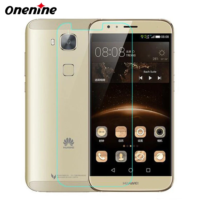 Защитное стекло закаленное 2.5D для Huawei G8 GX8 G7 Plus D199|curve screen protector|screen protectortempered glass |
