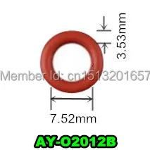 Free shipping 500pieces ASNU08C universal rubber seals viton orings for fuel injector repair kit size 7.52*3.53mm (AY-O2012B) Free shipping 500pieces ASNU08C universal rubber seals viton orings for fuel injector repair kit size 7.52*3.53mm (AY-O2012B)