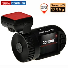 Conkim Mini 0805 1296P Full HD Video Recorder Ambarella A7 Auto Registrar font b Car b