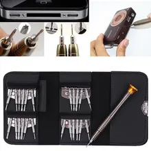 25 в 1 Набор отверток набор первой помощи Инструменты для ремонта открывания пятиконечный звездообразный ключ Phillips Набор отверток для iPhone PC камера часы