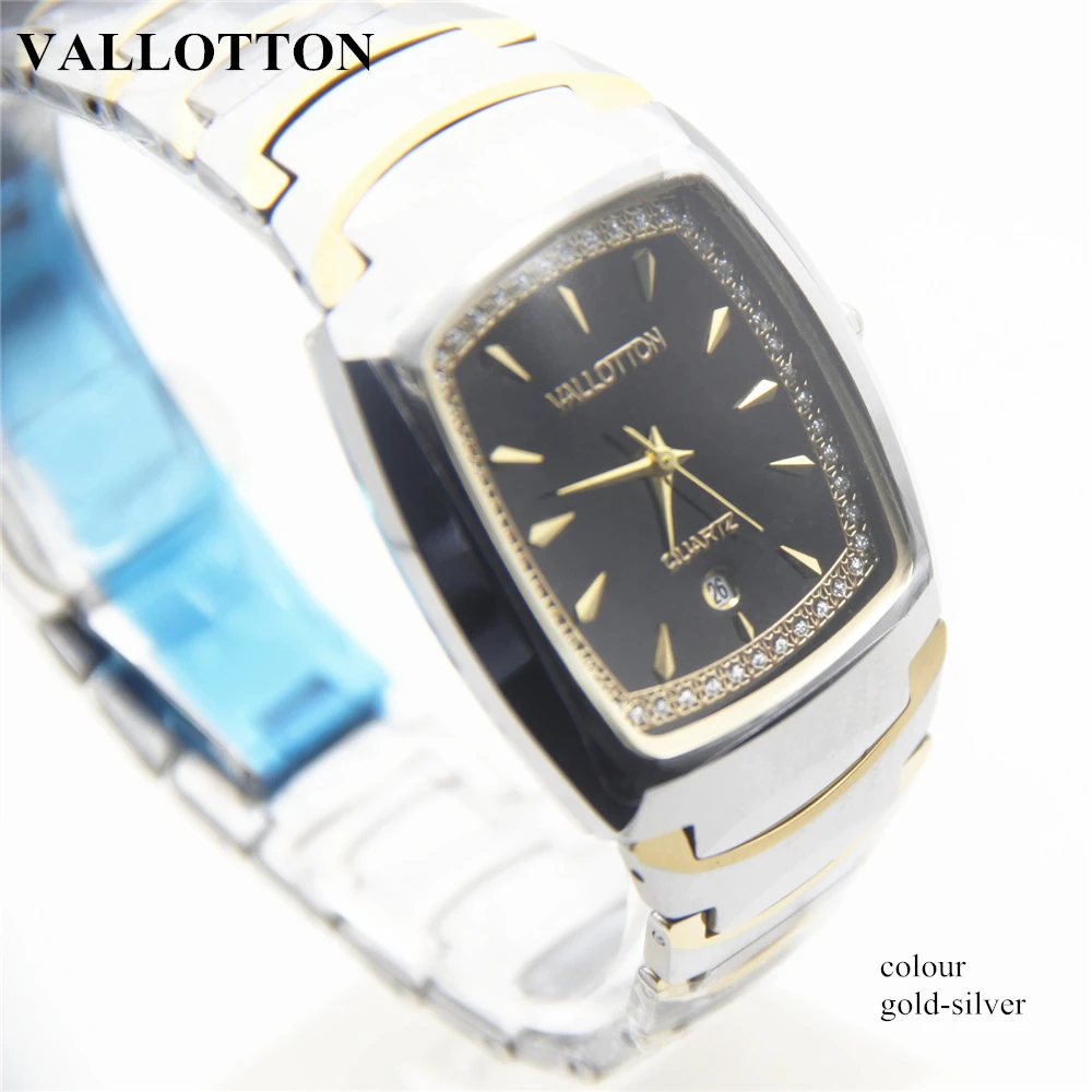 

New Arrival Men Tungsten Steel Quartz Fashion Business Simple Waterproof Japan Origimal Movement Watch Calendar Watch Best Gift