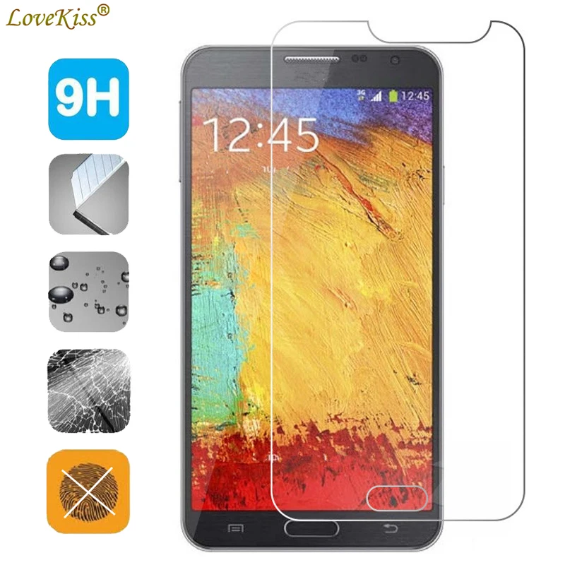 

For Samsung Galaxy Note 3 Neo DUOS N750 N7502 N7505 Screen Protector Note3 Neo LTE 9H Tempered Glass Film Protective Case Cover