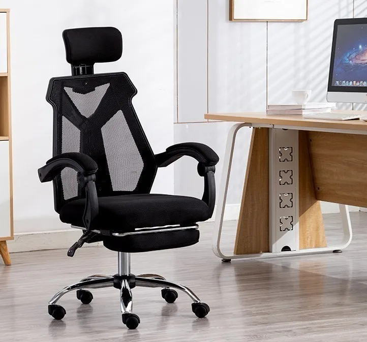 Высокое качество Rc220 Gaming Silla Gamer Live дышащая подушка ажурный стул с подставкой для ног Эргономика колеса бытовой