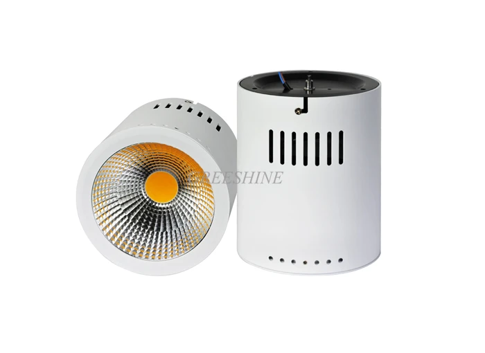 Ce rohs супер яркий 50 Вт cri 85 90 95 130LM/W DALI симистор Dimmable110V 240 В поверхностного монтажа удара светильники светодиодные 2700-6500 К