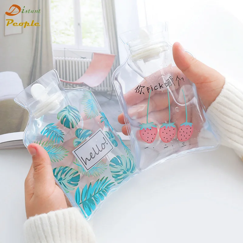 Мультфильм руки Po теплые бутылка для воды Портативный кактус горячей мешок