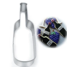 10 шт. винная бутылка металлический резак для печенья мусс кольцо gateau reposteria кондитерское тесто для бисквитов декорирование тортов капкейк Топпер