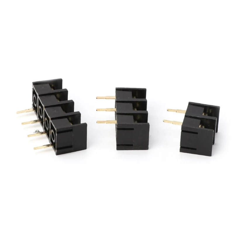 10 шт. KF1000 2/3/4 Pin 0 мм шаг Way прямой 300V 25A PCB винтовой клеммный блок