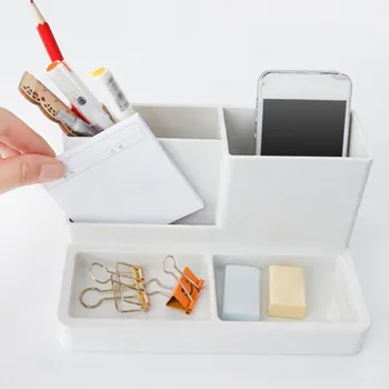 

5 Grid Desktop Office Storage Box Home Storage Multi-Function Sundries Cosmetic Storage Container Organization