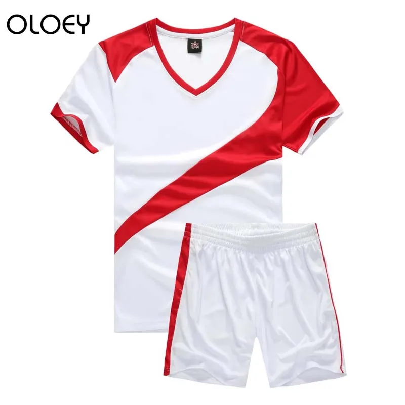 mens sport suits summer men's outfits two piece set men soccer jersey set t-shirt shorts training track suits joggers set male mens sport suits summer men's outfits two piece set men soccer jersey set t-shirt shorts training track suits joggers set male