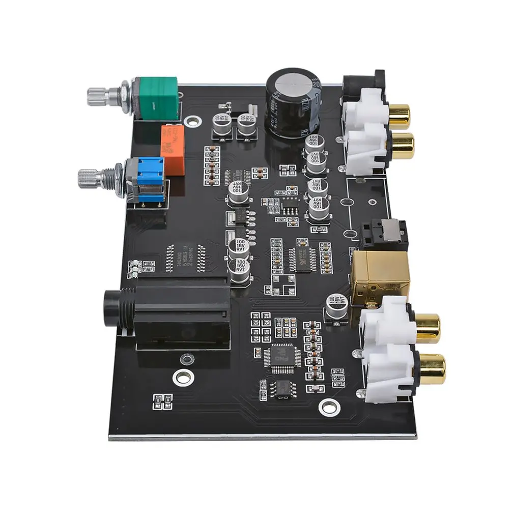 DC12V DPCM5100 DAC плата MS8416 коаксиальное оптоволокно-оптический USB усилитель аудио громкость управляющий декодер доска для DIY домашнего кинотеатра