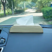 Автомобильный контейнер для салфеток, автомобильные аксессуары для интерьера, органайзер, прямоугольная коробка для салфеток, Чехол-держатель, 1 шт