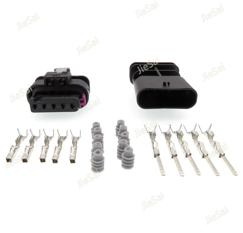Tyco Amp 5 Pin 1 1718806 1/4F0 973 705 женский мужской мотоцикл электрические разъемы