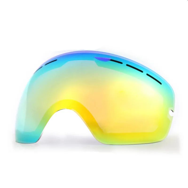 Original Lens Ski Goggles Lens Antifog Uv400 Big Spherical Ski Glasses