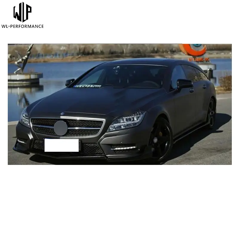 奔驰CLS W218前唇三件套 5