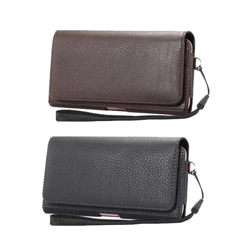 

For iPhone X Pouch Universal Belt Holster Leather Phone Case Pouch for iPhone8/8Plus/7/7Plus Waist Bag for iPhone6/6Plus/S8
