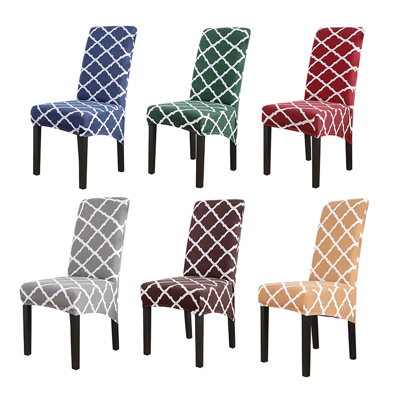 

Chair Cover xl Large Size Back Chair Cover King High Back Spandex Chair Protection For Wedding Banquet Hotel Home Decoration