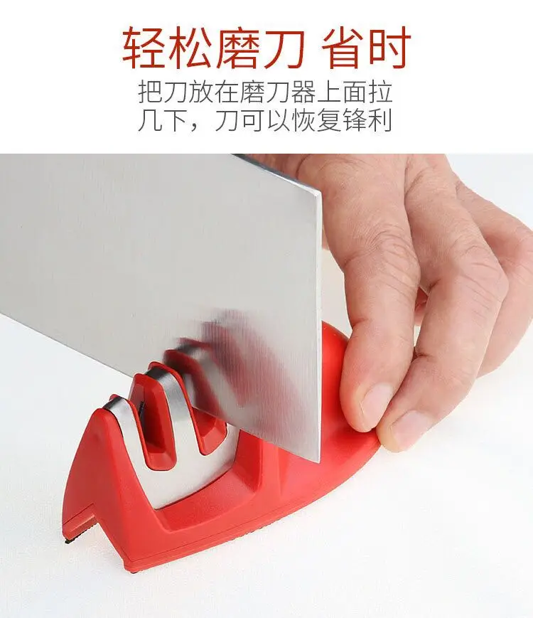 Профессиональная точилка для ножей 2 этапа(алмазная и амперная керамика) Стальная кухня для заточки ножей камень кухонные инструменты дом