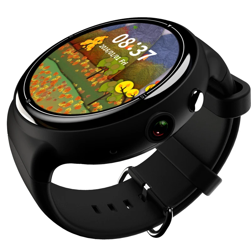 Новинка 2017 года i4 воздуха Смарт часы 2mp Камера 2 ГБ/16 ГБ MTK6580 Android 5.1 Bluetooth GPS Wi Fi 3G