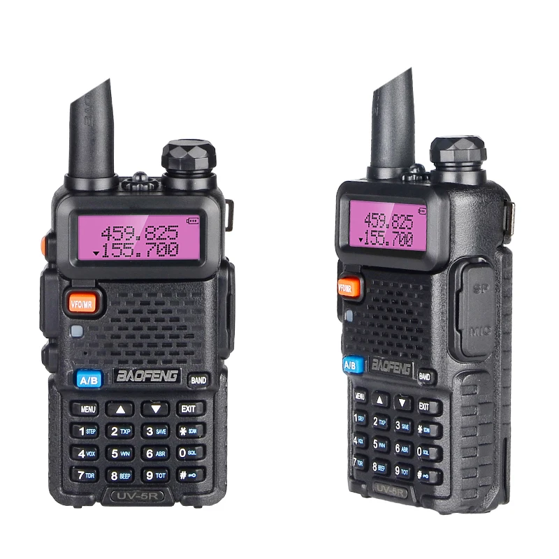 Рация Baofeng UV 5R 100% оригинал портативная рация VHF UHF двухсторонняя приемопередатчик