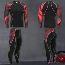 Компрессионные Мужские спортивные колготки для бега, мужские Леггинсы для бодибилдинга и бега, одежда для фитнеса, спортзала, спортивные Леггинсы, мужские брюки