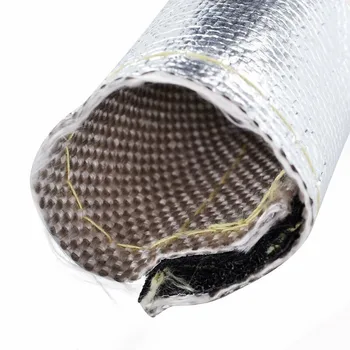 

Protect Hose Cover Wrap High temperature Convenient Heat Shield Sleeve