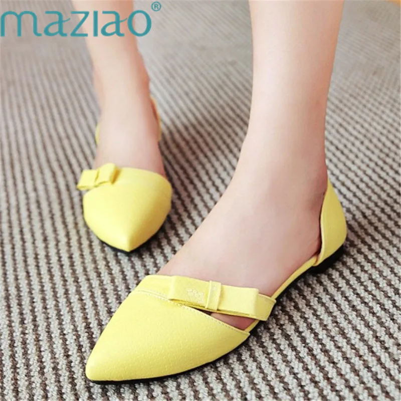 side cut out flats