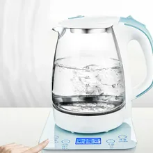 Электрический чайник изолированный стеклянный Электрический детский термостат Защита от перегрева