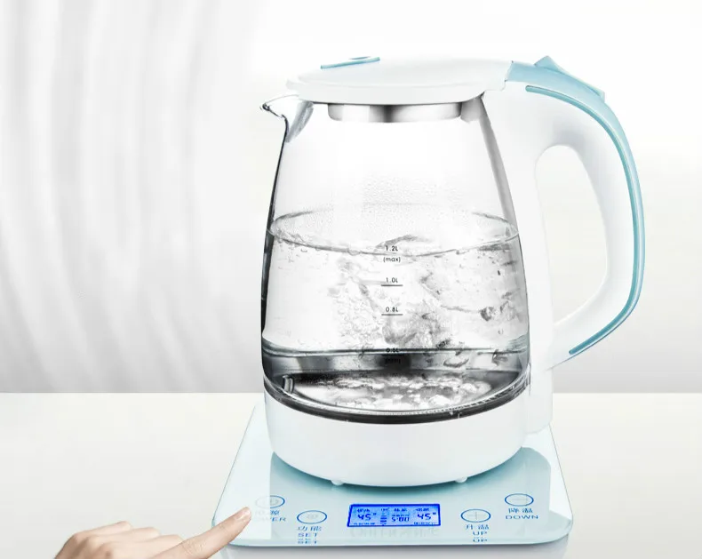 Electric kettle Insulated glass electric baby thermostat Overheat Protection | Бытовая техника