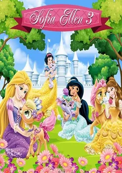 

custom Princesses Rapunzel castle tree photo studio background High quality Computer print party backdrop