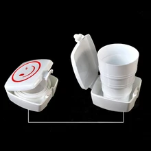 200 мл портативный Vogue Открытый Путешествия Выдвижной Складной Tumblerful телескопическая складная чашка для воды