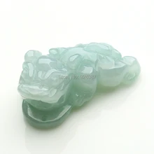 Burma товаров Лаки нефрита пи Сю кулон ручной работы из натурального Малый jade пи Сю нефрита кулон подлинные специальные