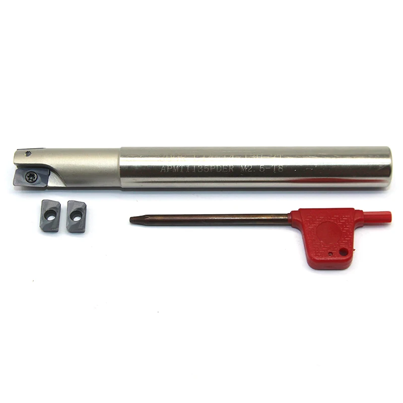 

1PCS BAP 300R C14-14-130-2T/ C14-14-150-2T Carbide Insert Milling Cutter Tool Holder Milling Cutter End Mill Shank BAP300R