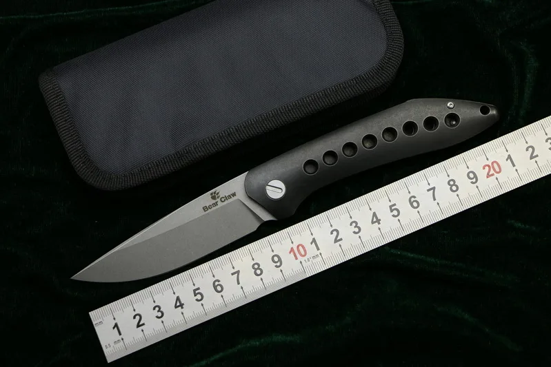 LOVOCOO медвежий коготь APEX Флиппер складной нож S35VN лезвие титановая ручка походные карманные ножи охотничий открытый инструмент для выживания EDC