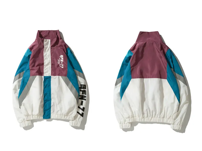 Vintage Color Block Jacket 1