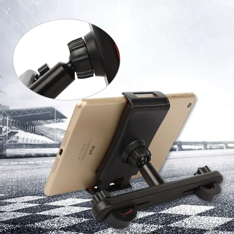

Universal Phone Stander Adjustable Car Back Headrest Seat Navigation Bracket Support Tablet Stands Mount Holder for Phone Pad PC